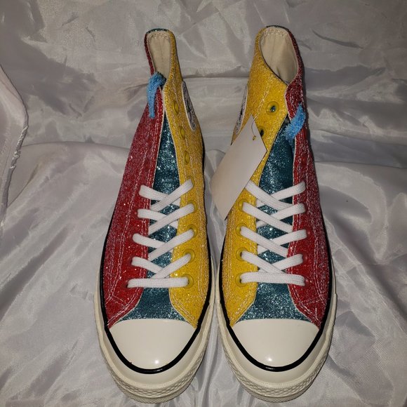 Converse JW Anderson x Chuck 70 Hi 'Glitter Pack - Cherry Sulphur-164694c - Picture 2 of 4